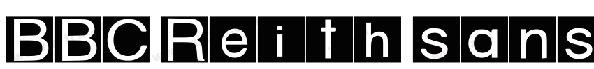 BBC Reith sans字体转换